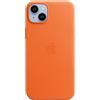 Apple Custodia in pelle Apple - iPhone 14 Plus - Magsafe - Pelle Arancione - refurbished