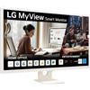LG Schermo 32" LED LG MyView 32SR50F-W - refurbished