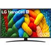 LG Smart TV 75,0000 Pollici LG LED Ultra HD 4K 75NANO81A6A - refurbished