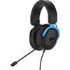 Asus Cuffie riduzione del rumore gaming a filo con microfono Asus TUF Gaming H3 - Nero/Blu - refurbished