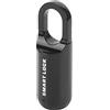FILFEEL Lucchetto per Impronte Digitali Lucchetto per Impronte Digitali per Porte, Armadi, Biciclette, Zaini, Armadietti - Ricaricabile Tramite USB (Nero)