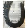 EzySup Fascette extra large resistenti per uso esterno, 600 mm x 12 mm, resistenza alla trazione 110 kg (28, nero)