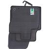 Petex 21710 Tappetino in Gomma nero anteriore e Posteriore Compatibilità con SKODA Kodiaq NS7