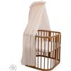 Waldin Velo in tulle Woody - Champagne