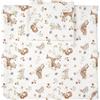Waldin Copertina 2in1 per Culla con Imbottitura e Cuscino - Polish forest