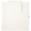 Waldin Copertina 2in1 per Culla con Imbottitura e Cuscino - Ecru Basic