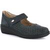 GRÜNLAND il benessere è naturale Grunland NESI SC4884 Blu Scarpe Donna Ballerina Comfort Plantare Estraibile Strappo Forata 35