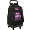 SAFTA K Pop Demon Hunters Negra Zaino Trolley