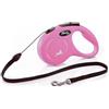 FLEXI Guinzaglio New Classic Corda S 5 m rosa