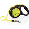 FLEXI Guinzaglio automatico NUOVO NEONm 5m cinghia