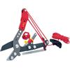Wolf Garten 7200000 RC-VM Svettatoio a Battente Professionale, Rosso/Argento