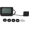 PEPDIMA Pannello di visualizzazione per bici elettrica, interfaccia universale LCD, 24 V, 36 V, 48 V