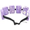 CAQYPVH Cintura da Nuoto con Blocco in Schiuma EVA Leggera Cintura da Nuoto con Fibbia Regolabile Portatile Attrezzatura per Bambini, Rosa, Bianco