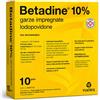 COOPER CONSUMER HEALTH BV Betadine 10% Garze Impregnate 10x10cm | Disinfettante Iodopovidone