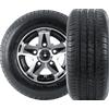 LINGLONG / UNITRAILER Set di due ruote rinforzate per rimorchio LINGLONG TIRE 195/55 R10C 98/96N ALU UNITRAILER RIM 6Jx10" 5x112 ET:-4