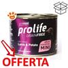 Prolife Dog Grainfree Sensitive Adult Mini Agnello e Patate - Lattina Da 200 Gr - CONFEZIONE RISPARMIO