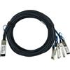BLUEOPTICS QSFP28-4SFP28-DAC-3M DAC QSFP28 compatibile BlueLAN SC282701L3M26 ( Q28-4S28-DAC-3M-MA-BL