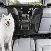 Halorin Griglia di separazione per cani, rete di separazione per cani, rete per cani con custodia, rete di protezione per cani per sedili anteriori, griglia di separazione universale per cani per auto
