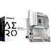 GIGABYTE Z890 AERO G Scheda Madre - Supporta CPU Intel Core Ultra (Serie 2), VRM a 16+1+2 fasi, fino 8800MHz DDR5 (OC), 1xPCIe 5.0 + 4xPCIe 4.0, Wi-Fi 7, LAN 2.5GbE, Thunderbolt 4 [Z890 1.0]