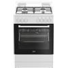 Beko FBE62011WC cucina con forno elettrico ventilato 72 L 4 fuochi bianco