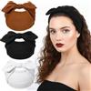 Yolev 3 fasce con fiocco da donna in stile bohémien, larghe, morbide, larghe, bohémien, per capelli da donna, antiscivolo, fascia con fiocco, per allenamento, yoga, palestra, accessori per capelli