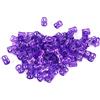 Brrnoo 100 PZ Intrecciare Perline Polsini In Metallo, Nuovi Dreadlocks Colorati Perline Capelli Treccia Anelli Clip Dread Locks, Anelli Polsino Decorazione Dei Capelli Intrecciare Filigrana Tubo(viola)