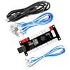 Reyann Encoder USB Zero Delay Arcade da PC a joystick per Mame, Jamma e altri giochi di combattimento per PC, compatibile con joystick arcade in stile americano e pulsanti arcade in stile HAPP