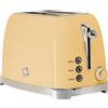 Pyramidea FIRST CLASS TOSTAPANE Crema singolo Stile Vintage con Corpo in Acciaio