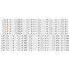TVAAGHBCBR Striscia di retroilluminazione a LED da 28 Pezzi (2TV) Compatibile for TV Philips da 55 GJ-2K16-550-D712 55PUT6400 55PUH6400 55PUK6400/12 LB55037 V1_03 12 lampade(1TV(14pcs))