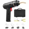 VEVOR Saldatrice per Plastica Senza Fili 120 W con 400 Pezzi di 4 Tipi di Punti Metallici Caldi, Kit per Saldatura a Punti Metallici Caldi Ricaricabile, Kit Riparazione Paraurti per Kayak, Giocattoli