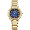 Citizen Eco-Drive EM1099-57L - Orologio solare da donna, colore: Oro/Blu