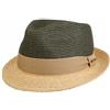 Stetson Twotone Cappello Trilby in Rafia e Paglia Toyo Unisex Primavera Estate
