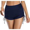 SHEKINI Donna Gonna da Nuoto Elegante Slim Gonna da Bagno Ruched Sportivo Costumi da Bagno Donna Costruito nel Bikini Pantaloni Gonna Corta Vestito da Spiaggia