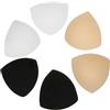FOMIYES Inserti in Spugna 4 Paia Assorbenti e Resistenti al Lavaggio Triangolari per Reggiseno per Sport ad Alta Intensità per Reggiseni Sportivi Femminili