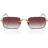 Ray-Ban Occhiali da Sole RB3928 001/8H x ASAP Rocky Oro Arista/Viola Sfumato Unisex 54/20/145