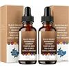 Generico Liquido di chiodi di garofano di assenzio di noce nera, supporto digestivo e vitalità quotidiana per adulti, 60 ml,2PCS