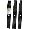 MAXPOWER 561381B 3 High Lift Blade Set per Tosaerba Toro Time Cutter Z da 50, sostituisce OEM n. 110-6837-03, Nero
