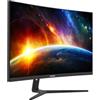 Yashi MONITOR CURVO 32 2K 180HZ 2DISPLAY PORT, 2 HDMI TEMPO DI RISPOSTA 1MS, PANNELLO PIONEER