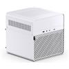 Jonsbo N2 Case PC Bianco, Case NAS, 5+1 Alloggiamenti per Memoria, Tecnologia Hot-Swapping, Alluminio, Mini-ITX