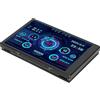 Tosuny Display Temperatura da 3,5 Pollici, Monitor Dati in Tempo Reale del PC, RAM HDD AIDA64, Mini Schermo IPS USB Full View, Schermo Secondario Chassis USB C (Nero)