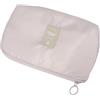 NAMOARLY Borsa Organizer per Decorazioni Scuola Grande Capacità in Nylon Beige, Custodia Compatta per Cavi USB e Caricabatterie per Viaggi e Uso Quotidiano