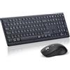 CITLLA M9300 drahtlose Tastatur und Maus Kombination, 2-in-1 USB Empfänger und Zwei Bluetooth, Multi-Gerät leise Tastatur, geeignet für Computer, Laptops, Büros und Arbeit