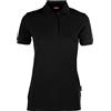 HRM Polo da Donna Heavy Performance I Premium Polo da Donna I Basic, Lavabile Fino a 60 °C, di Alta qualità e sostenibile, Nero, 3XL