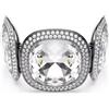 SWAROVSKI BRACCIALE UNA ANGELIC, TAGLIO CUSHION, PLACCATO RUTENIO, 5751557