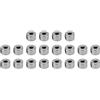 VGEBY 20Pcs Set di Tappi per Carrello di Atterraggio, Collare Ruota 2.1mm in Acciaio Inox Squisito Artigianato RC Aereo Modello di Aereo Parti Accessori per Modelli Aerei