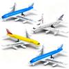 Hymaz Giocattolo aereo 4 pezzi, Diecast Pull Back aerei per ragazzi età 3 4-7 8-12, lega aerei modello/aereo aereo aereo giocattolo per bambini compleanno