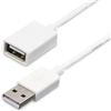 StarTech Cavo Prolunga USB 2.0 1m, USB-A M/F, Bianco (USBEXTPAA1MW)