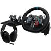 Logitech Set per simulatore di corsa Logitech G29 + cuffie wireless G321 + Pedale Alluminio Nero [991-000585]