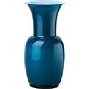 Venini - Vaso Opalino Orizzonte H 36 cm in Vetro Soffiato Incamiciato di Murano (Cod. 706.22)