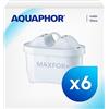 AQUAPHOR Maxfor+ Filtri per Acqua Compatibili con tutte le Caraffe di Grandi marchi - Confezione 5+1